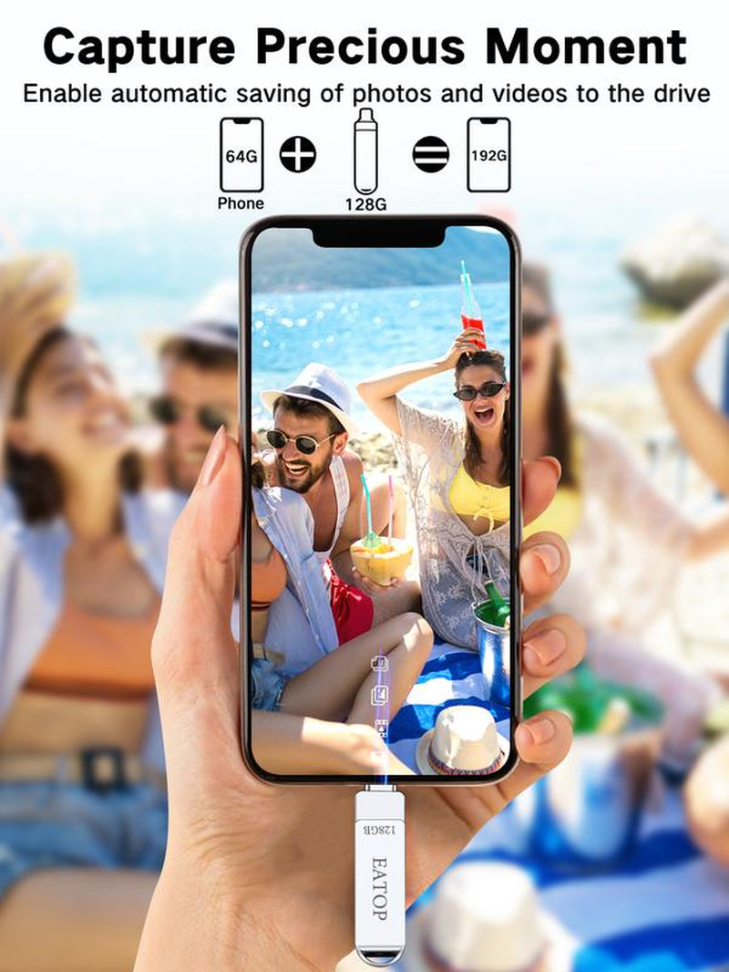 Omnidrive All-in-One Flash Drive: Expandable Storage for iPhone, iPad, Android, & PC